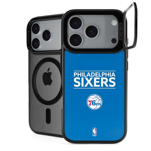 NBA Philadelphia 76ers Standard - Blue iPhone 18 Pro Max Kickstand Case