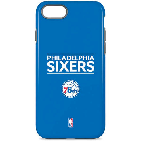 NBA Philadelphia 76ers Standard - Blue iPhone Cases