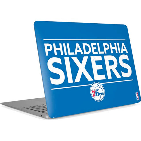 NBA Philadelphia 76ers Standard - Blue Apple MacBook Air Skin