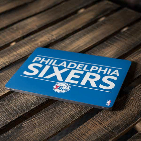 NBA Philadelphia 76ers Standard - Blue Apple MacBook Air Skin