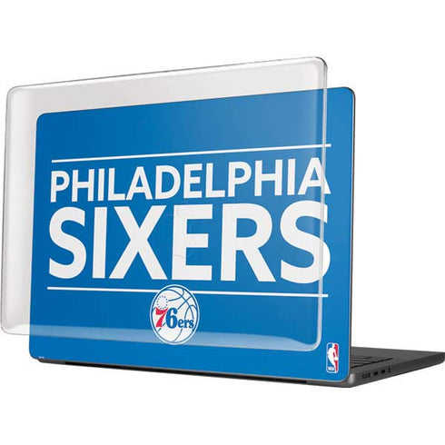 NBA Philadelphia 76ers Standard - Blue MacBook Pro 14in (2021-24) Case plus Skin