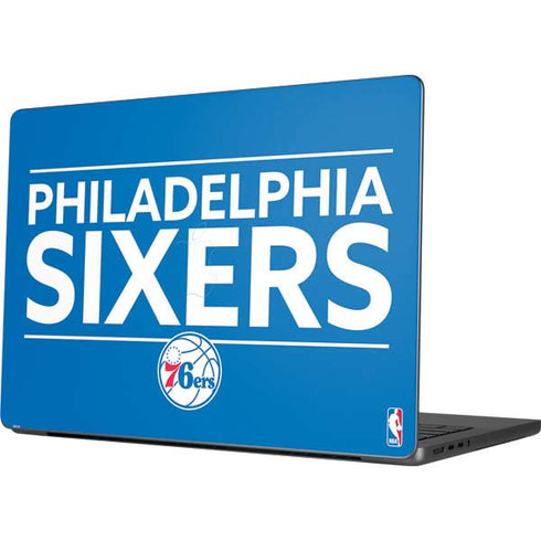 NBA Philadelphia 76ers Standard - Blue Apple MacBook Pro 14-inch Skin