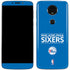 NBA Philadelphia 76ers Standard - Blue Moto E5 Plus Skin