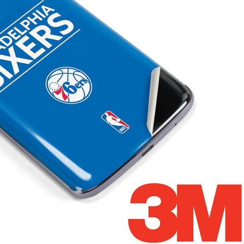 NBA Philadelphia 76ers Standard - Blue Moto E5 Plus Skin