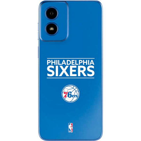 NBA Philadelphia 76ers Standard - Blue Moto G Play 4G (2024) Skin