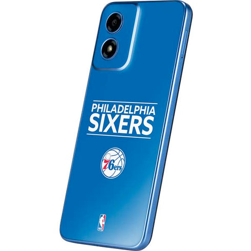 NBA Philadelphia 76ers Standard - Blue Moto G Play 4G (2024) Skin