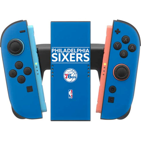 NBA Philadelphia 76ers Standard - Blue Nintendo Switch 2 (2025) Joy-Con Controller Skin
