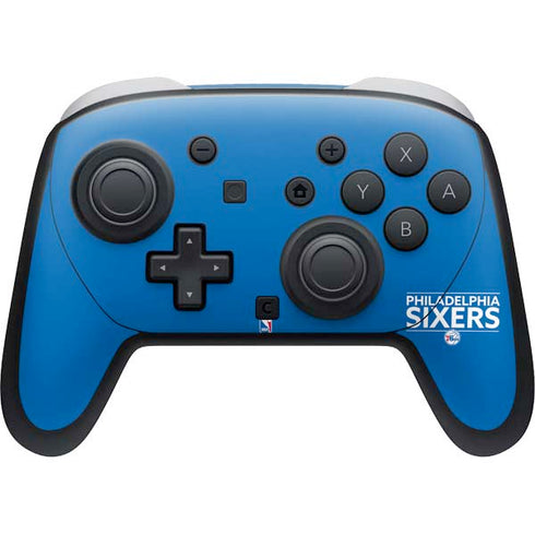 NBA Philadelphia 76ers Standard - Blue Nintendo Skins
