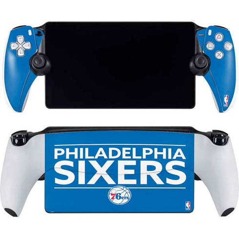 NBA Philadelphia 76ers Standard - Blue PlayStation Portal Remote Player Skin
