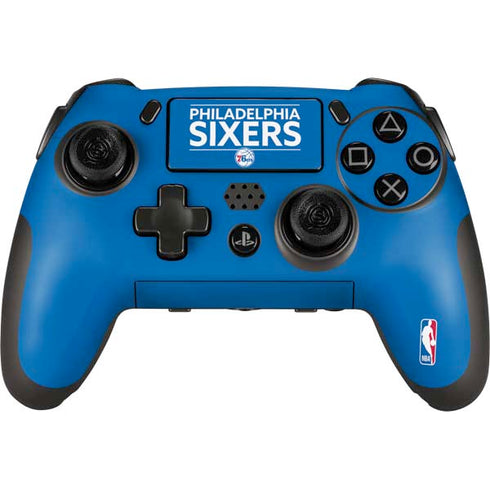 NBA Philadelphia 76ers Standard - Blue PlayStation Scuf Vantage 2 Controller Skin