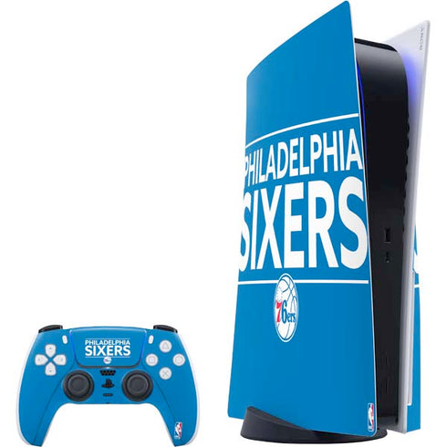 NBA Philadelphia 76ers Standard - Blue PlayStation PS5 Skins