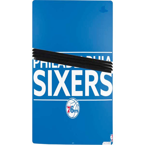 NBA Philadelphia 76ers Standard - Blue PS5 Pro Bundle Skin