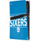 NBA Philadelphia 76ers Standard - Blue PS5 Pro Console Skin