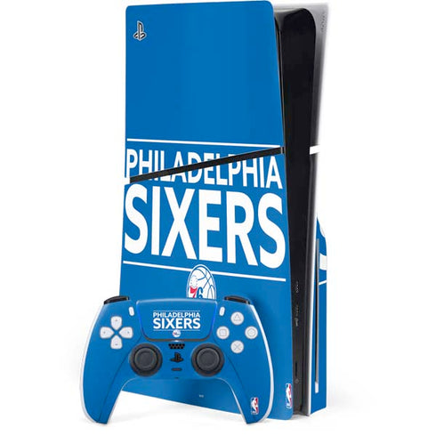 NBA Philadelphia 76ers Standard - Blue PlayStation PS5 Skins