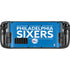 NBA Philadelphia 76ers Standard - Blue Steam Deck Handheld Gaming Computer Skin