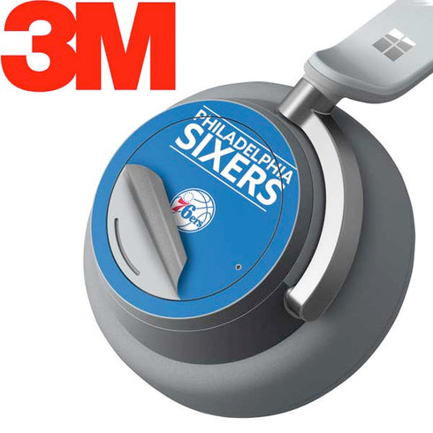 NBA Philadelphia 76ers Standard - Blue Surface Headphones Skin