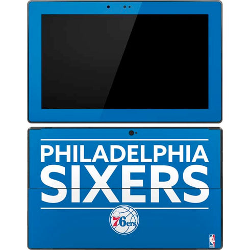 NBA Philadelphia 76ers Standard - Blue Surface Pro Tablet Skin