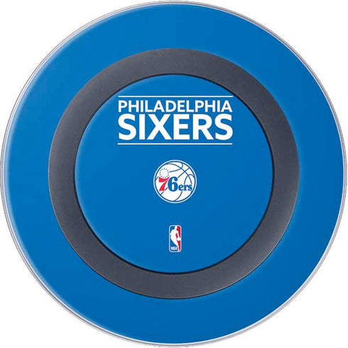 NBA Philadelphia 76ers Standard - Blue Wireless Charger Skin