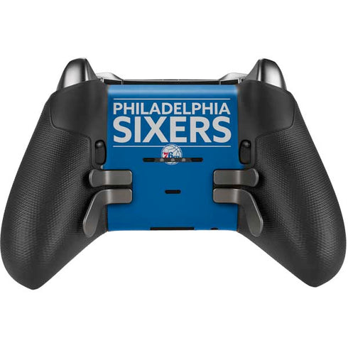 NBA Philadelphia 76ers Standard - Blue Xbox Elite Wireless Controller Series 2 Skin