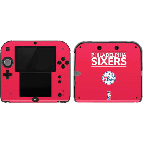 NBA Philadelphia 76ers Standard - Red Nintendo 2DS Skin