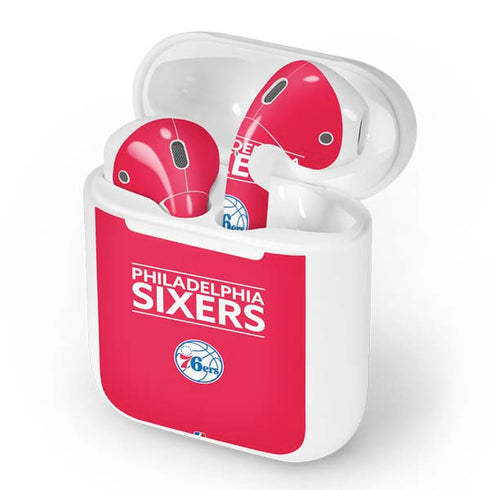 NBA Philadelphia 76ers Standard - Red Apple AirPods Skin