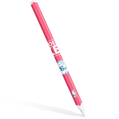 NBA Philadelphia 76ers Standard - Red Apple Pencil (2nd Gen 2019) Skin