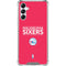 NBA Philadelphia 76ers Standard - Red Gabb Phone 4 Clear Case