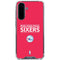 NBA Philadelphia 76ers Standard - Red Galaxy A36 5G Clear Case