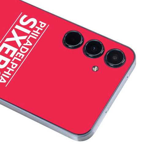 NBA Philadelphia 76ers Standard - Red Galaxy A36 5G Skin