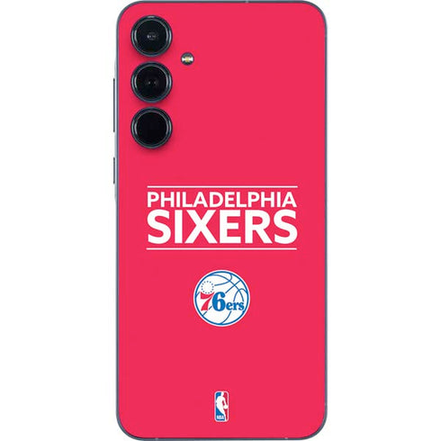 NBA Philadelphia 76ers Standard - Red Galaxy A55 5G Skin