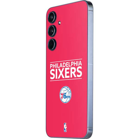 NBA Philadelphia 76ers Standard - Red Galaxy A55 5G Skin