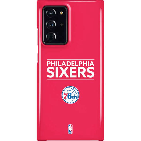 NBA Philadelphia 76ers Standard - Red Galaxy Cases