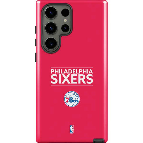 NBA Philadelphia 76ers Standard - Red Galaxy S23 Ultra Pro Case