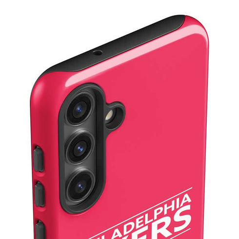 NBA Philadelphia 76ers Standard - Red Galaxy S25 Impact Case