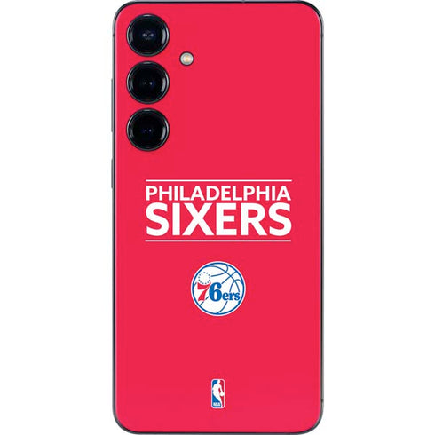 NBA Philadelphia 76ers Standard - Red Galaxy S25 Plus Skin