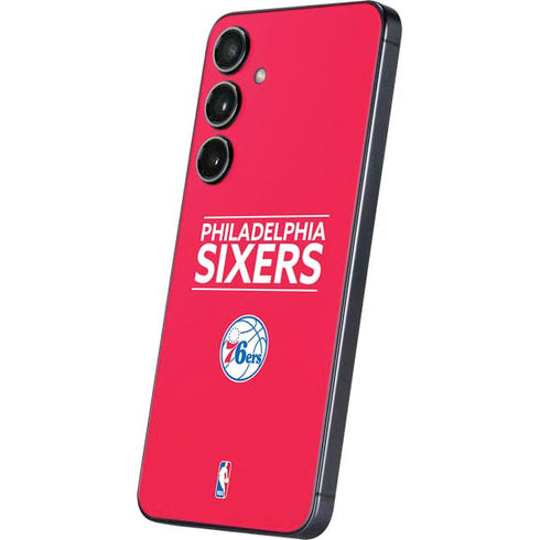 NBA Philadelphia 76ers Standard - Red Galaxy S25 Skin