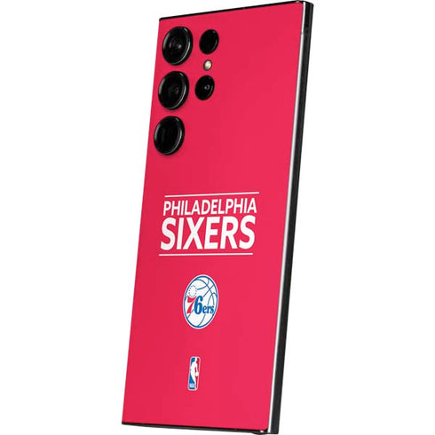 NBA Philadelphia 76ers Standard - Red Galaxy S25 Ultra Skin
