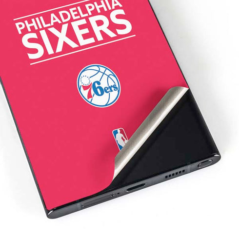 NBA Philadelphia 76ers Standard - Red Galaxy S25 Ultra Skin
