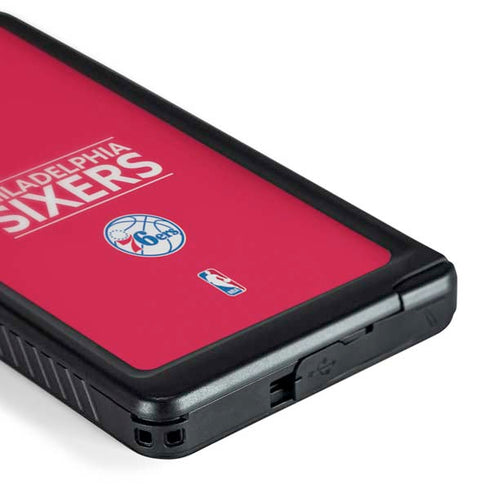 NBA Philadelphia 76ers Standard - Red Galaxy S24 Ultra Waterproof Case