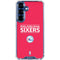 NBA Philadelphia 76ers Standard - Red Galaxy S25 Clear Case