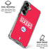 NBA Philadelphia 76ers Standard - Red Galaxy S26 Clear Case