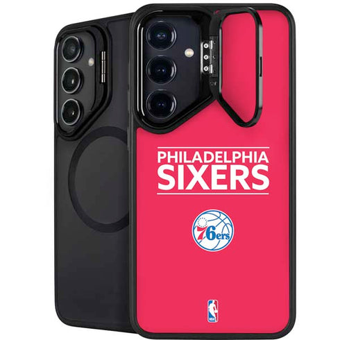 NBA Philadelphia 76ers Standard - Red Galaxy S26 Kickstand Case