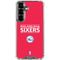 NBA Philadelphia 76ers Standard - Red Galaxy S26 Plus Clear Case
