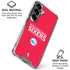 NBA Philadelphia 76ers Standard - Red Galaxy S26 Plus Clear Case