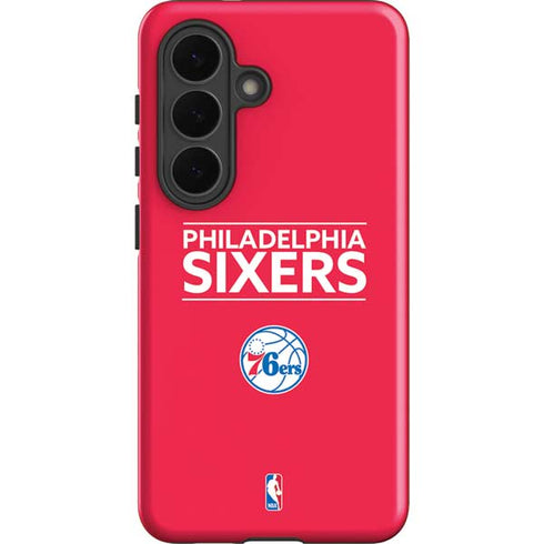 NBA Philadelphia 76ers Standard - Red Galaxy S26 Plus Impact Case