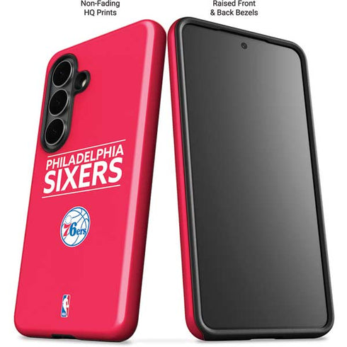 NBA Philadelphia 76ers Standard - Red Galaxy S26 Plus Impact Case