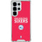 NBA Philadelphia 76ers Standard - Red Galaxy S26 Ultra Clear Case