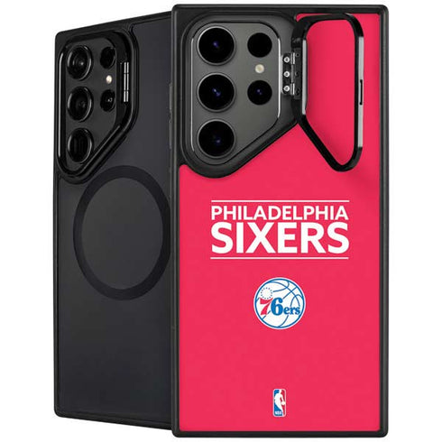 NBA Philadelphia 76ers Standard - Red Galaxy S26 Ultra Kickstand Case
