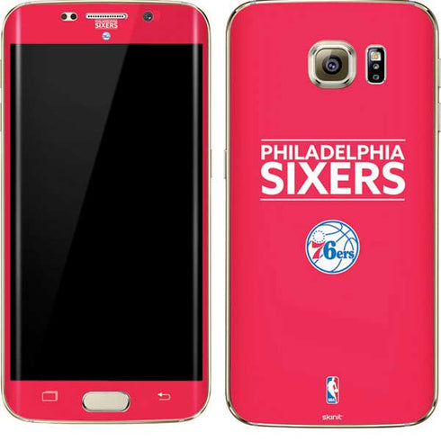 NBA Philadelphia 76ers Standard - Red Galaxy S7 Edge Skin