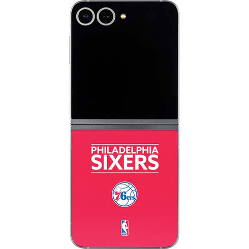 NBA Philadelphia 76ers Standard - Red Galaxy Z Flip6 Skin